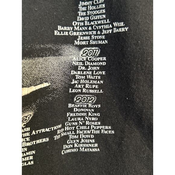 2012 RocknRoll Hall of Fame Inductees Shirt - Picture 4 of 6